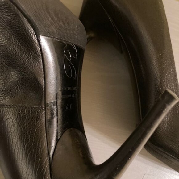 Roger Vivier black leather and patent pumps, size 40.5 - Picture 4 of 4